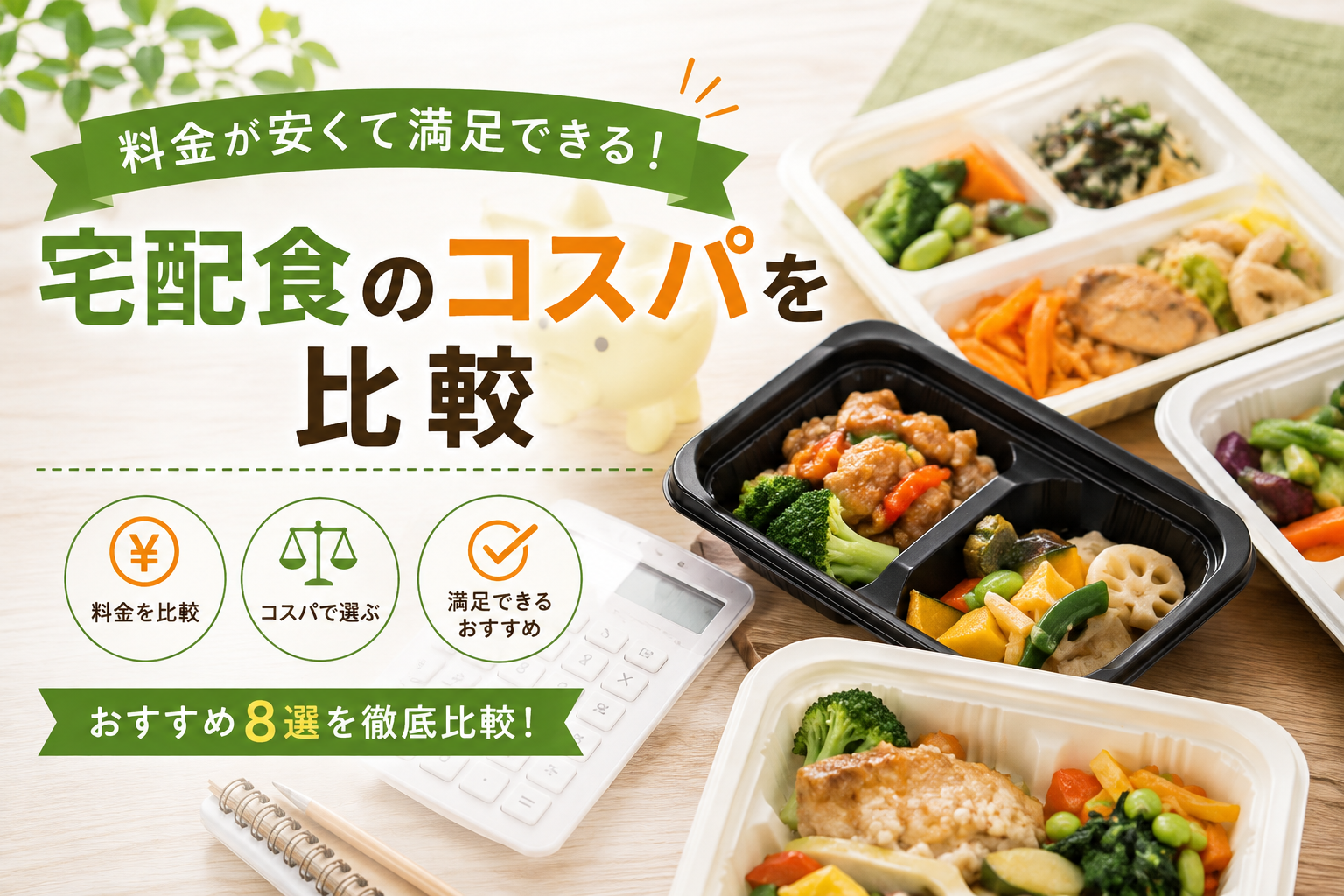 宅配食 コスパ 比較