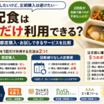 宅配食 1回だけ